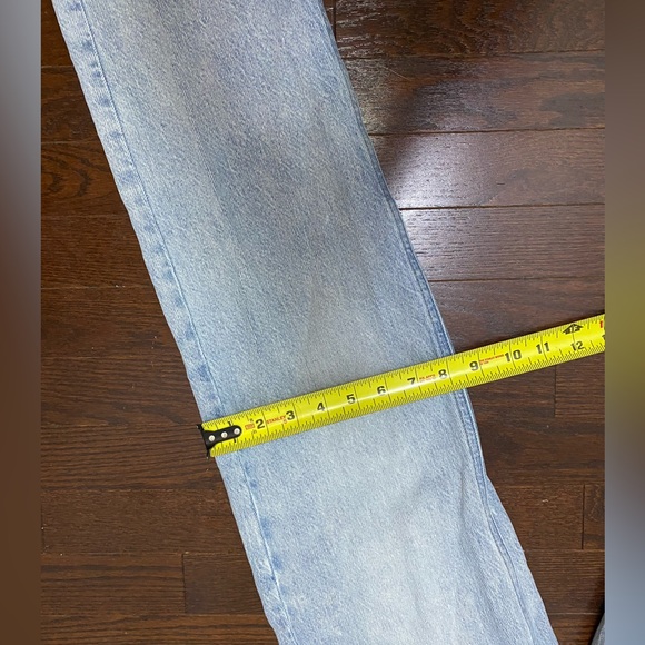 PacSun 90s Boyfriend Jeans, Size 23, Light Indigo Blue, 100% Cotton - Picture 12 of 14